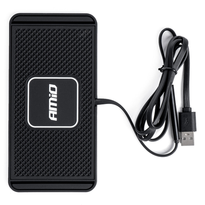 Karikues veture AMiO 03144, USB Type A, 15W QC 3.0, i zi