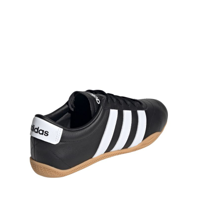 Atlete për goca Adidas Grand Court Lo W JQ9684, lëkurë sintetike, të bardha