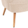 Kolltuk Mylie 66x75x93Hcm (HM8394.23), bardhë