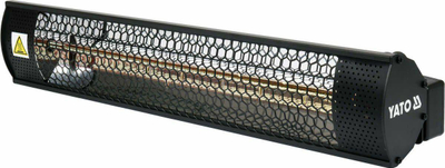 Ngrohës me rreze infra të kuqe Yato YT-99531, 2000W, IP65, i zi