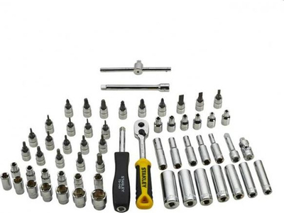 Set çelësash dhe bitash Stanley STMT1-74175, 60 copë, 1/4"