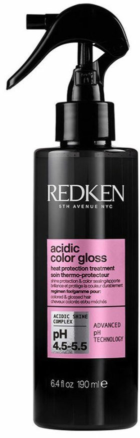 Trajtim termombrojtës për flokë Redken Acidic Color Gloss, 230°C, 190ml, i tejdukshëm