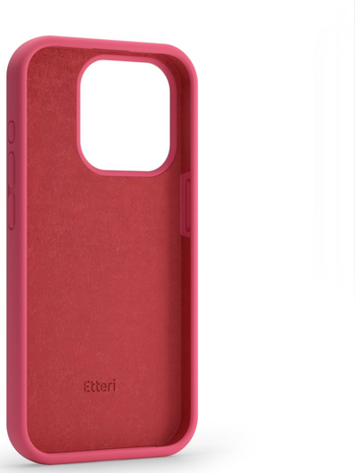 Këllëf Etteri Silicone Case, iPhone 14, i kuq