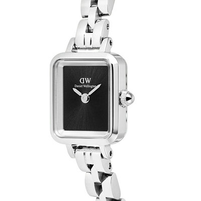 Orë për femra Daniel Wellington Quadro Mini DW00100845, e argjendtë