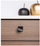 Dorezë mobiljeje Domoletti KNOB D32 7-749.18, 32mm, metal, e zezë