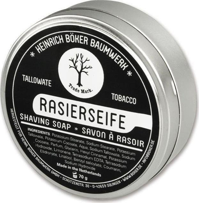 Sapun rroje Böker Manufaktur Tallowate Tobacco, 70g, për burra