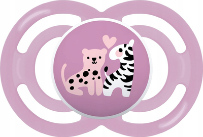 Biberon MAM Perfect 16m+, silikon, ortodontik, roz