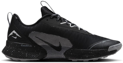 Atlete Nike për goca, material sintetik edhe stof, majë e rrumbullakët, të zeza