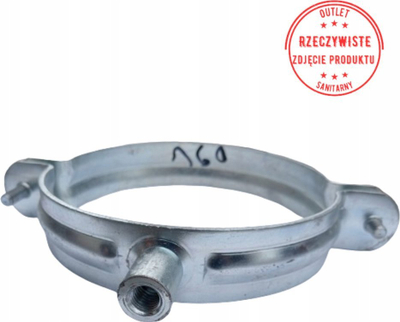 Klemë montimi NICZUK DUO UPZD 3BK, për tuba 85-91 mm, metalike, e galvanizuar