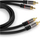 Kabllo audio PremiumCord RCA x2 në RCA x2, 1.5m, e zezë