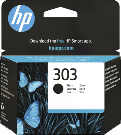 Kartushë boje HP 303 Black, origjinale, e zezë