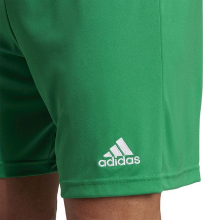 Shorce sportive Adidas Entrada 22 M IC7405, poliester i riciklum, për burra, jeshile