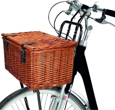 Shportë për biçikletë Bicycle Gear, e përparme, 45x30x25cm, kafe