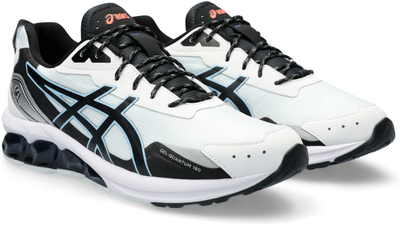 Патики Asics Gel-Quantum 180 LS, GEL амортизација, рипстоп мрежа, бела и црна