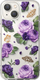 Kapak mbrojtës Ringke Fusion Design për iPhone 14 Plus, xhel me pjesë të pasme të fortë, transparent Purple Rose