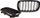 Grillë përparmë BMW X5 F15 F85 X6 F16 F86, dual line, gloss, e zezë