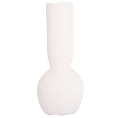 Dekor tavoline qeramike Galad Φ11x26Hcm (HM4616.01), bardhë