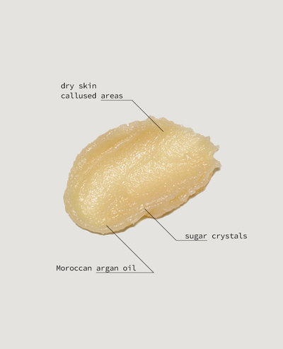 Scrub trupi Unbranded Sugar Particles, pastrim i thellë, 250ml
