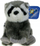 Loder pelushi Dubi Raccoon, 28cm, me shirit ngjitës, ngjyra MIX