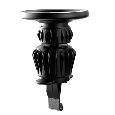 Mbajtëse magnetike makine Joyroom JR-ZS406, për grilën e ajrit, rrotullim 360°, e zezë