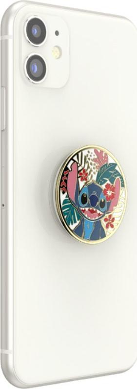 Mbajtëse telefoni PopSockets Enamel Stitch PopGrip, me ngjitës, shumëngjyrësh