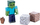Figurë loje Educa Borras Minecraft, 8 cm, me nyje që lëvizin, shumëngjyrëshe
