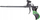 Pistoletë shkumë poliuretani Freund Foam Gun Plus, 340mm, metal, jeshile me të zezë