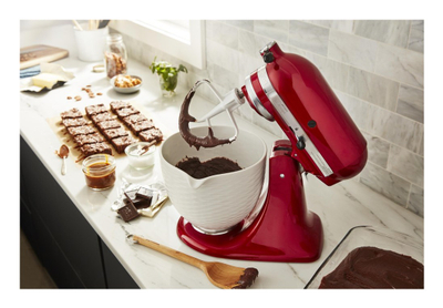 Mikser planetar KitchenAid Artisan 5KSM175PSECA, 4.8L, metal, i kuq