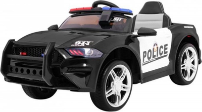 Makina elektrike për fëmijë Ramiz GT Sport Police, 12V, me telekomandë, e bardhë