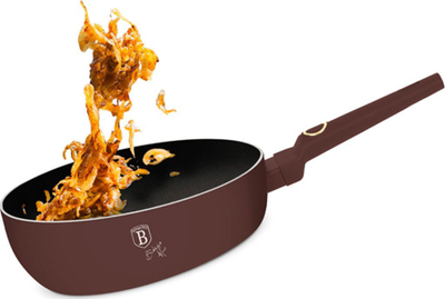 Tigan WOK Berlinger Haus Leonardo BH-8029, 26cm, veshje qeramike, bezhë