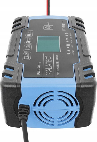 Karikues baterie Extralink, 12V 24V, 8A, blu
