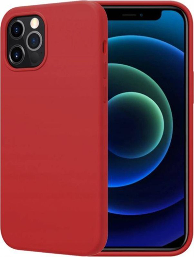 Kukë telefoni Nillkin Flex Pro Magnetic për iPhone 12 Pro Max, silikoni LSR, përputhshme MagSafe, e kuqe