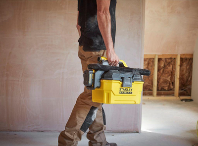 Fshesë industriale Stanley SFMCV002B-XJ, pa kabllo, depozitë 7.5L, verdhë e zezë