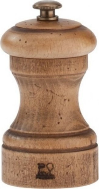 Set mulli kripë dhe piper Peugeot Bistro Antique, dru ahu, mekanizëm çeliku