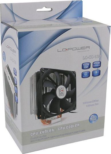 Ftohës i procesorit LC-Power Cosmo Cool (LC-CC-120), i zi