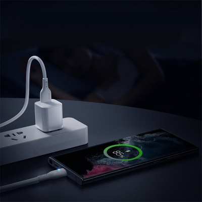Kabllo USB në USB C Joyroom S-UC027A13, 3A, 2 metra, e bardhë