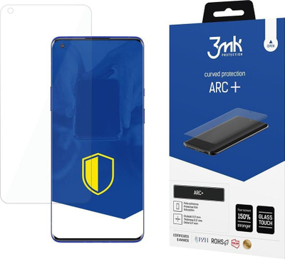 Folie mbrojtëse 3MK ARC+, për OnePlus 8 Pro 5G, transparente