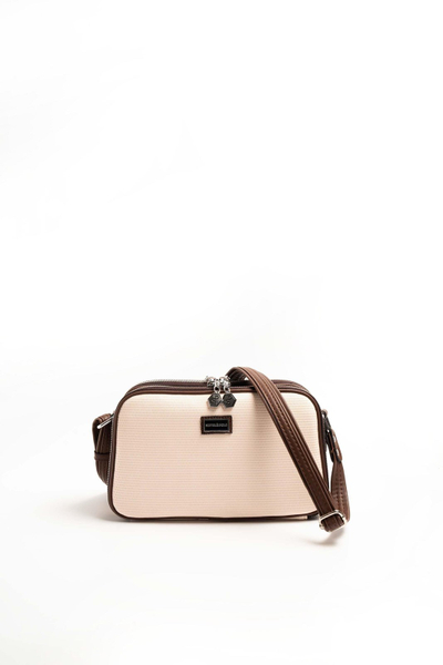 Çantë Silver&Polo, krem/kafe