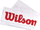 Peshqir sporti Wilson Sport Towel, 60x120cm, pambuk, i bardhë me të kuqe