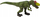 Figurë koleksionuese dinosauri Allosaurus, 19cm, PVC, jeshile