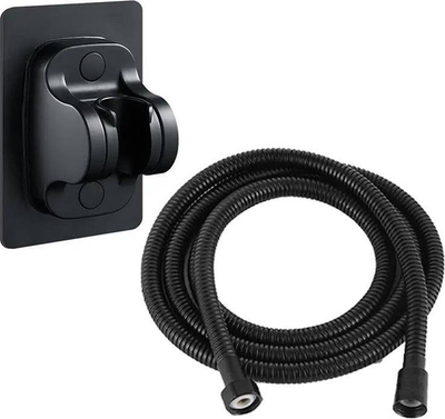 Set dushi AG894A, dorezë me 5 mënyra dhe STOP, gyp 150 cm, ngjyrë e zezë