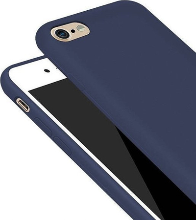 Kapak telefoni Forcell Soft për Xiaomi Redmi 9C, silikon i butë, matt, blu navy