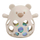 Loder me zhurme Rattle Silikoni me top - Clay