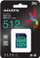 Мемориска картичка ADATA Premier Pro SDXC, 512GB, Class 10 UHS III U3 V30