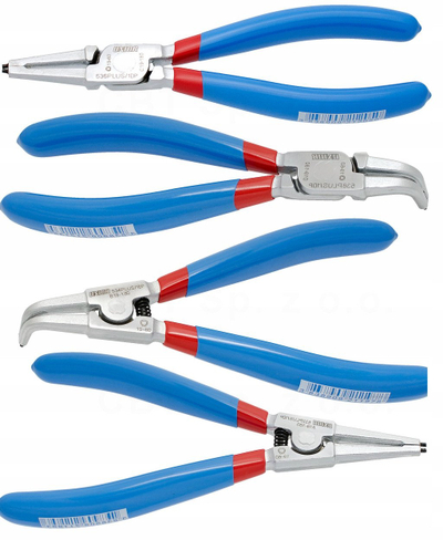 Set darash Unior PLUS, për unaza mbajtëse, 4 copë, blu