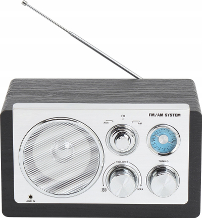 Radio Denver TR-63B, AM/FM, AUX, e zezë