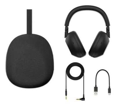 Kufje Sony WH-1000XM6, USB-C, të zeza