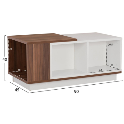 Tavolinë për kafe Ace 90×45×40 cm (HM9162)