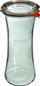 Сет стаклени тегли Weck Delika, 700 ml, проѕирно стакло, 6 парчиња
