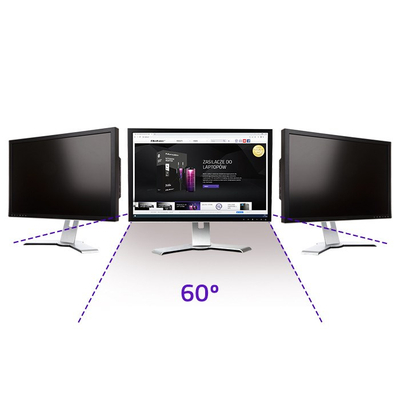 Filtër privatësie Qoltec, 21.5", 16:9, i zi